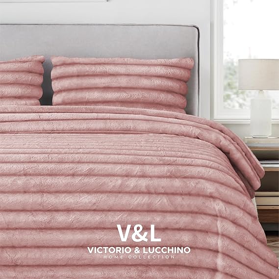 Edredón Conforter rosa sedalina 800 gr modelo  Faux de Victorio&Lucchino