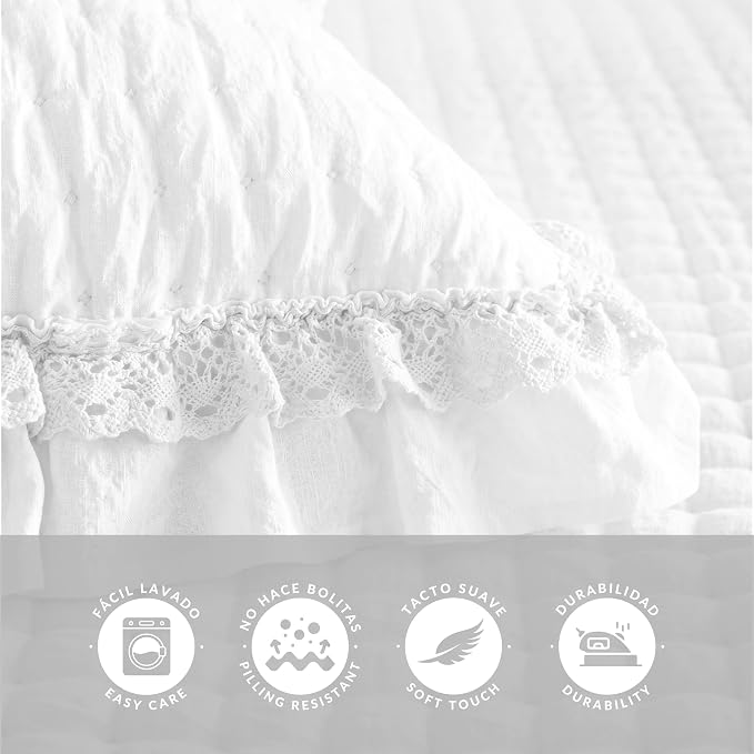 Colcha Blanca modelo Anaya de Victorio & Lucchino everly