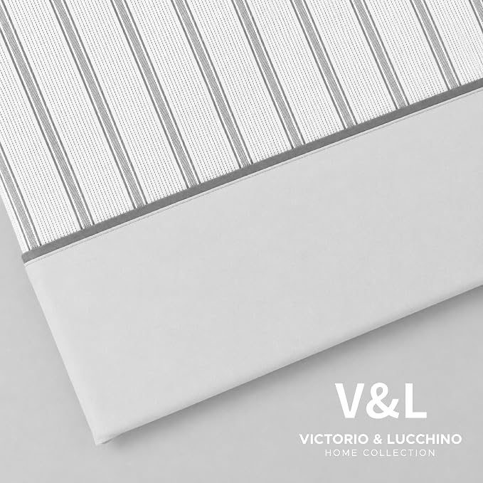 Juego de Sábanas Victorio y Luchino de verano modelo Nuria gris