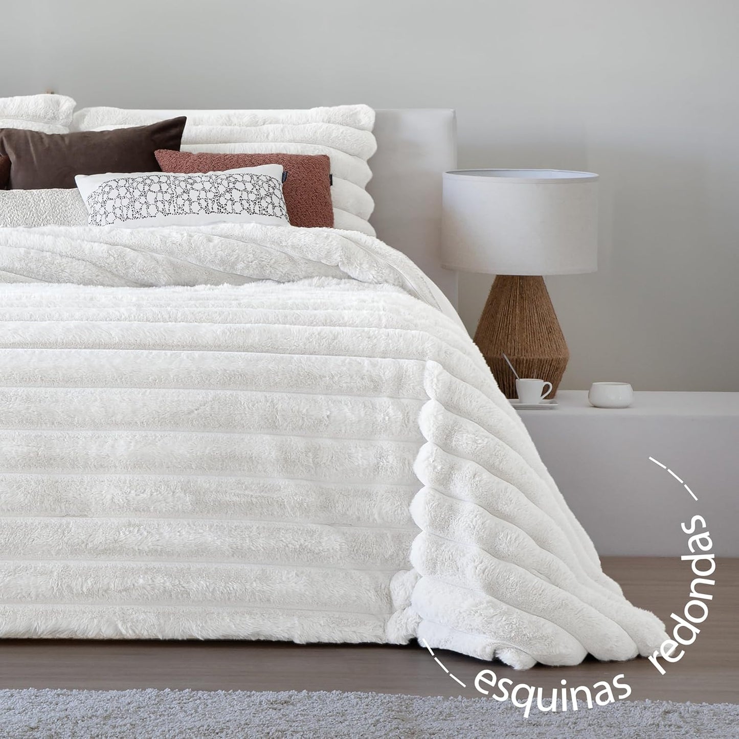 Edredón Conforter blanco sedalina 850gr CÉDRIC de FUNDECO