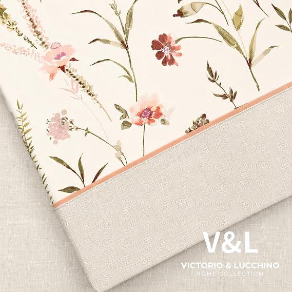 Juego de Sábanas Victorio y Luchino de verano modelo Zahara beige 100% Algodón