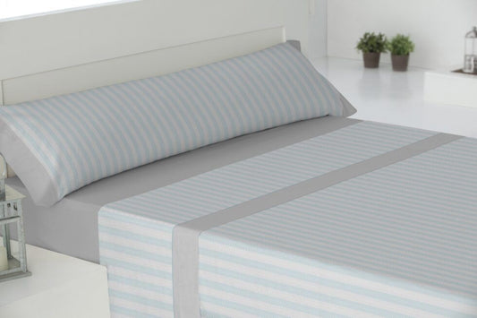 Parure de draps ALBA, marque Ankeli, couleur grise