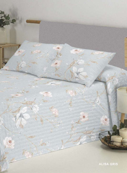 Colcha bouti gris Alisa de POLO POLO