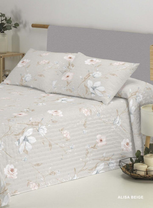 Colcha bouti beige Alisa de POLO POLO