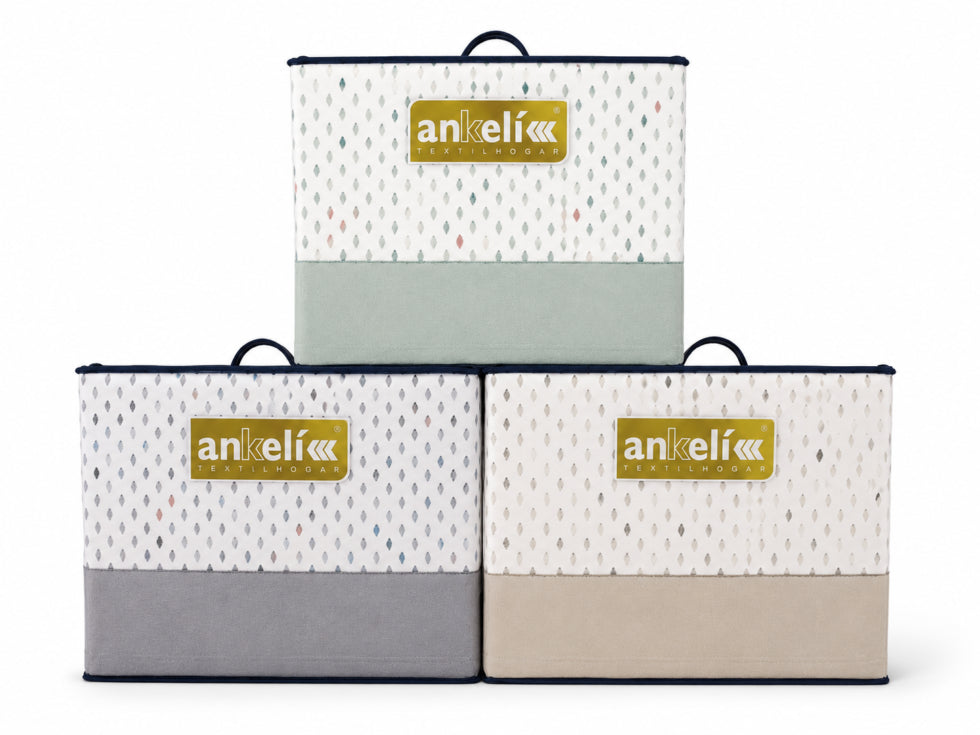Parure de draps ALBA, marque Ankeli, couleur bleue