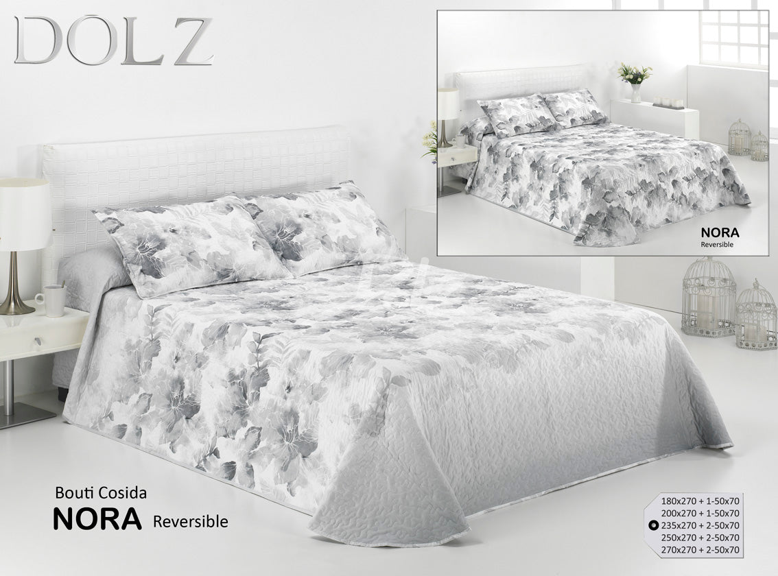 Colcha Bouti Cosida Reversible DOLZ Digital Nora