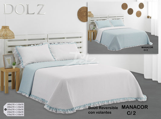 Colcha azul Manacor DOLZ