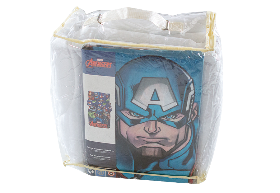 Pack Funda Nórdica+Relleno Nórdico LICENCIA Avengers SúperHeroes