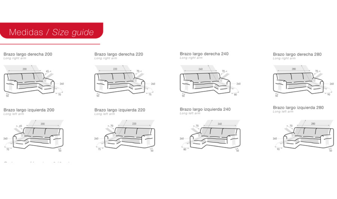 Padded chaise longue sofa cover Gray BELMARTI