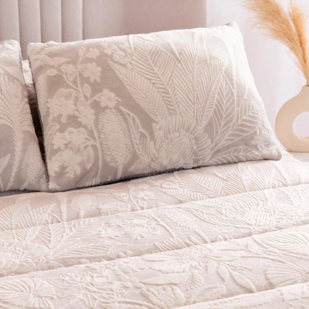 Edredón beige sherpa GALA 650gr Don Algodon