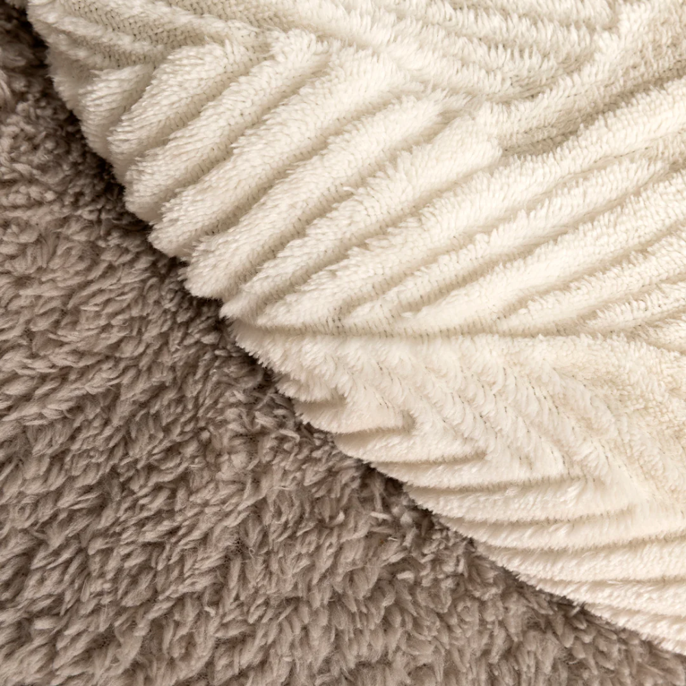 Edredón beige sherpa GALA 650gr Don Algodon