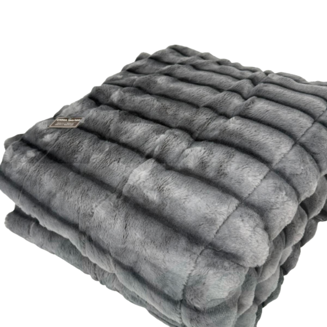 Edredón Conforter gris sedalina 800 gr modelo  Faux de Victorio&Lucchino