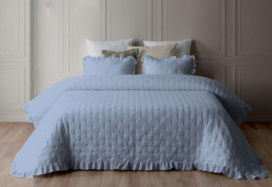 Couette bleue Napoli par Miracle Home