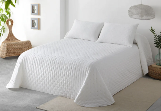 Couette douce DN MODA en peau de mouton blanche