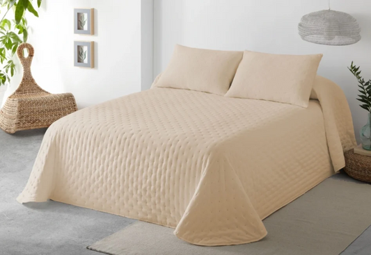 Couette douce DN MODA en peau de mouton beige