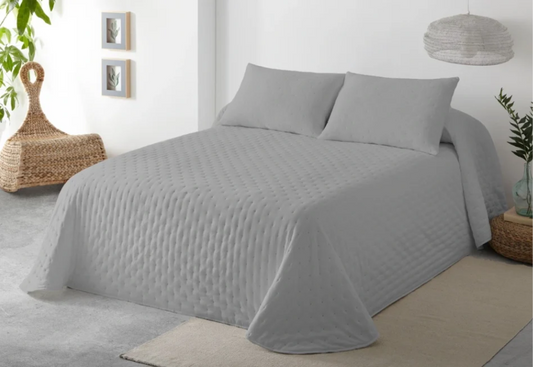 Couette en peau de mouton douce grise DN MODA