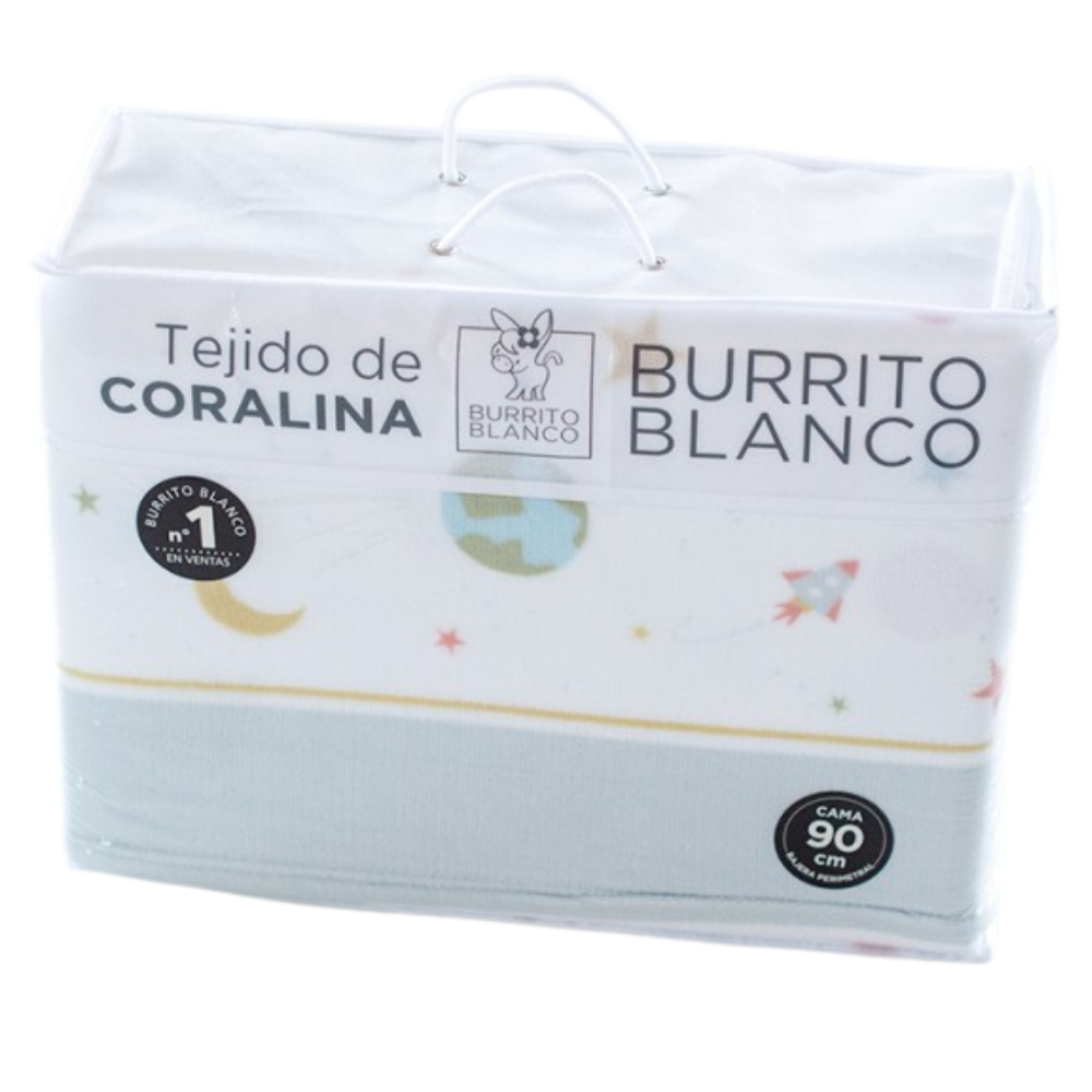 Sábana Coralina planetas modelo TRC991 de Burrito Blanco