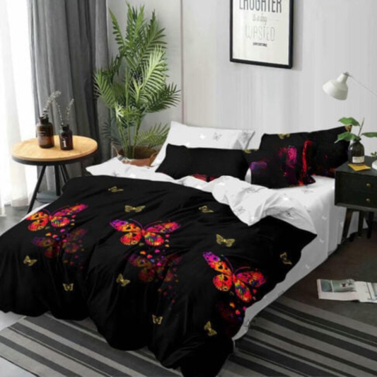 Funda Nórdica Finet Mariposas 4 Piezas