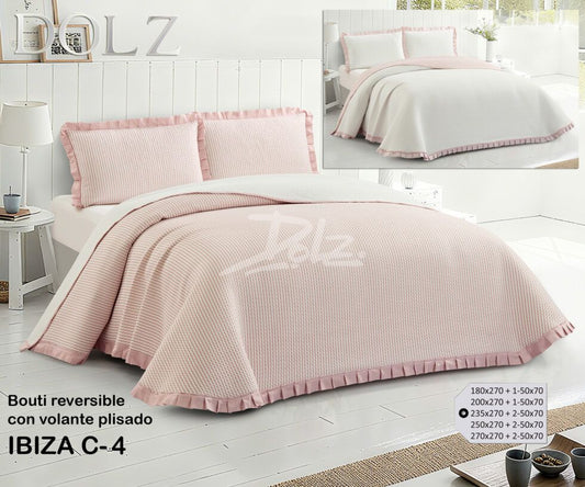 Colcha rosa Ibiza DOLZ
