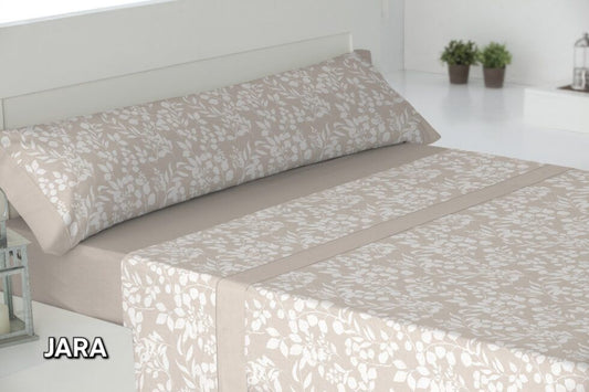 Drap beige Jara de Cisne Rojo