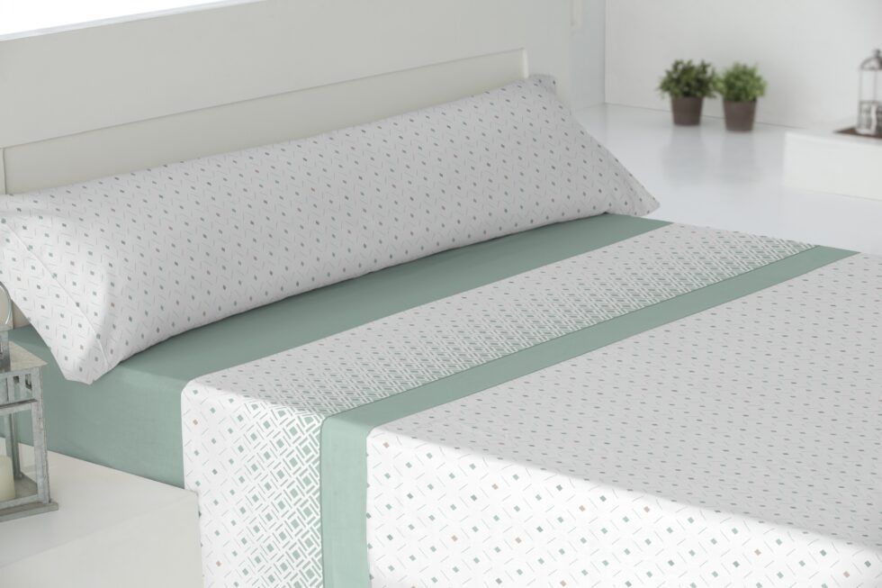 Sábanas Coralina modelo Jazmin de Ankeli