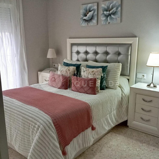 Plaid/ pie de de cama  Libra 100% Algodón