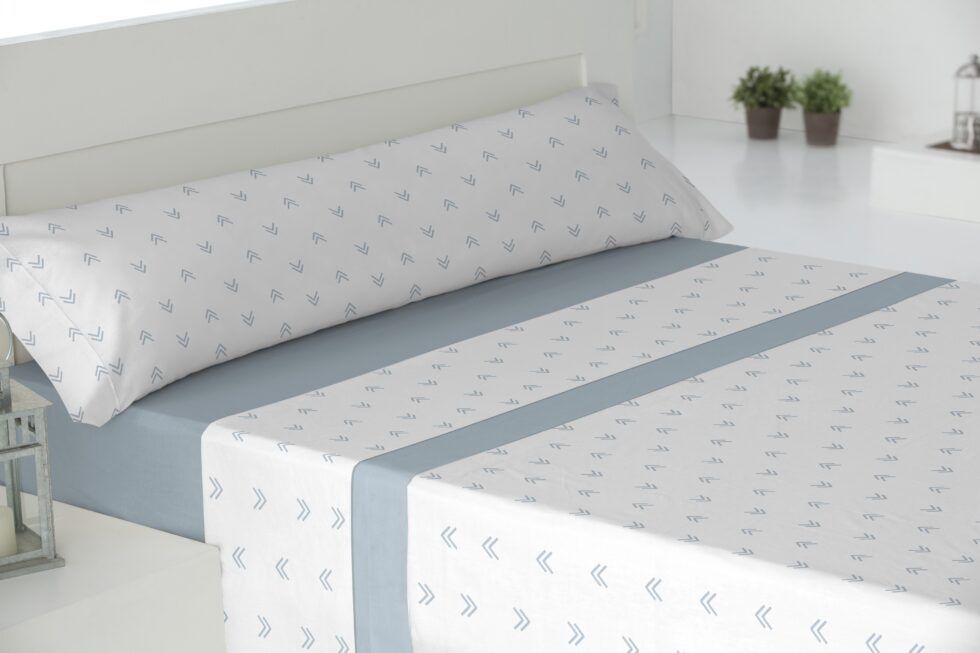 Sábanas Coralina modelo Lirio de Ankeli