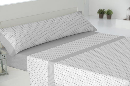 Parure de draps LONDON de la marque Ankeli en gris