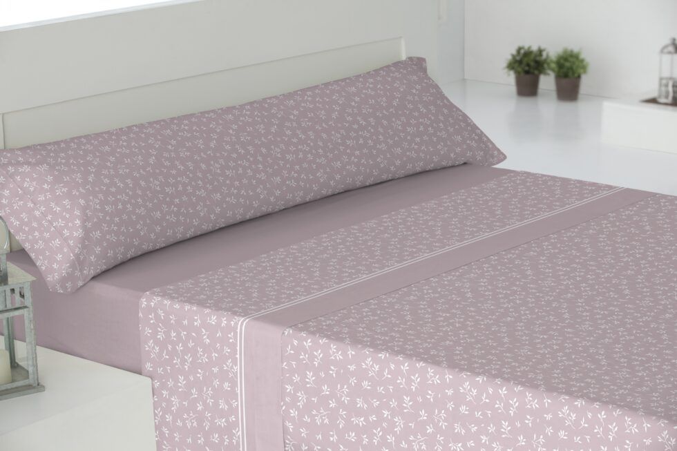 Sábanas Coralina modelo Peonia de Ankeli