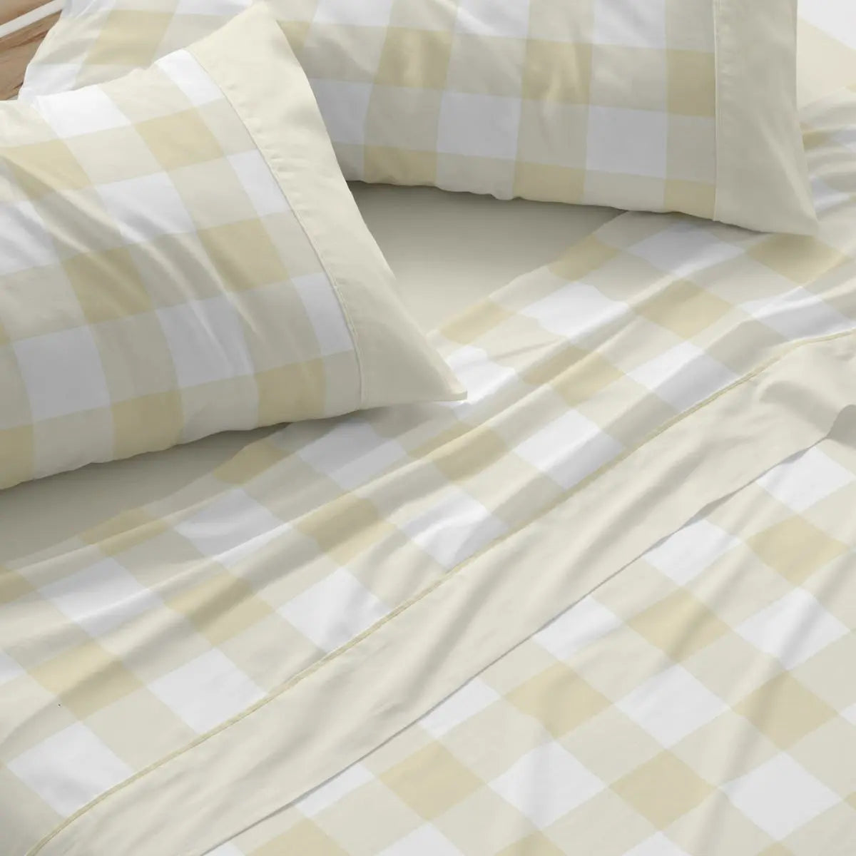 Parure de draps en tissu 241 Blanc/Gris BURRITO BLANCO