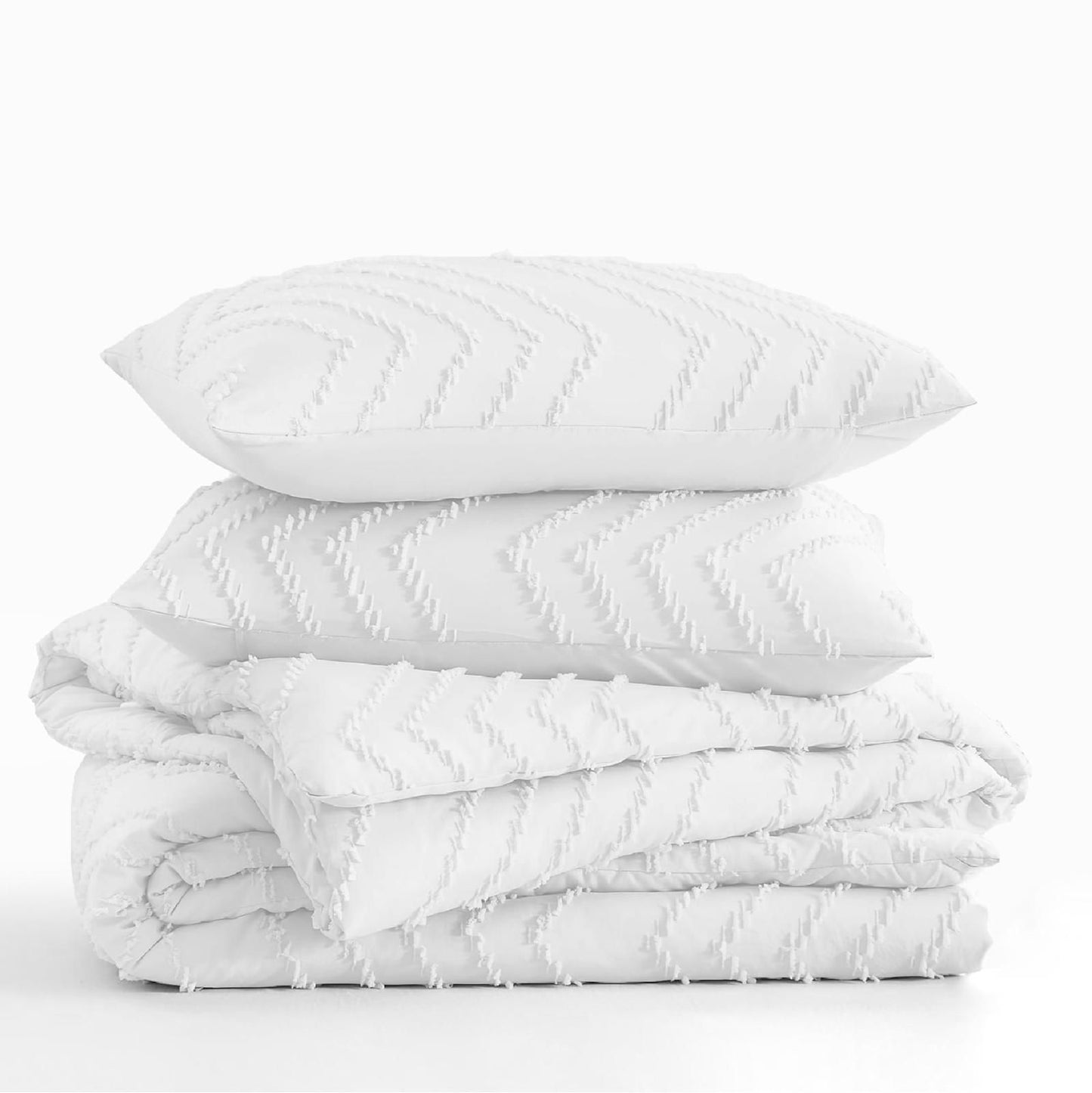 Colcha Blanca Atenea de Victorio & Lucchino con tufting