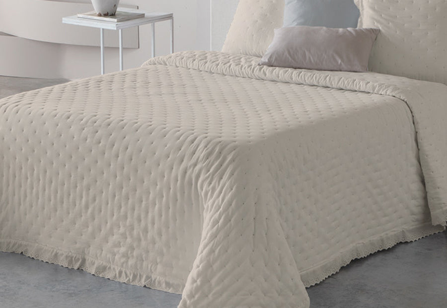Colcha Bouti Comforter Entretiempo 200gr FUNDECO Adelia lino