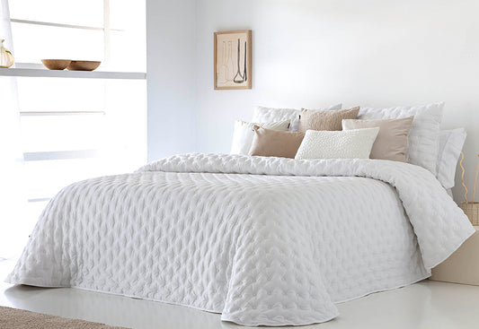 Edredón blanco Conforter Reversible 250gr FUNDECO Anisa