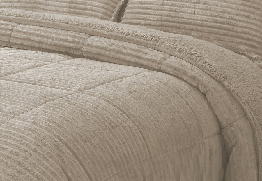 Edredón Conforter DN Sedalina/Sherpa Borreguito Alice color beige