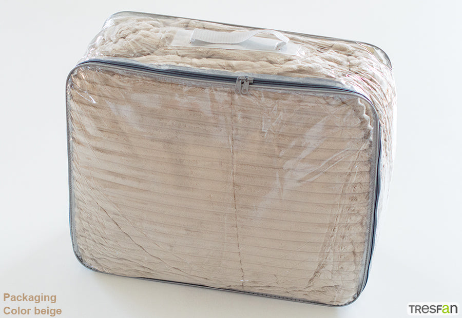 Edredón Conforter DN Sedalina/Sherpa Borreguito Alice color beige
