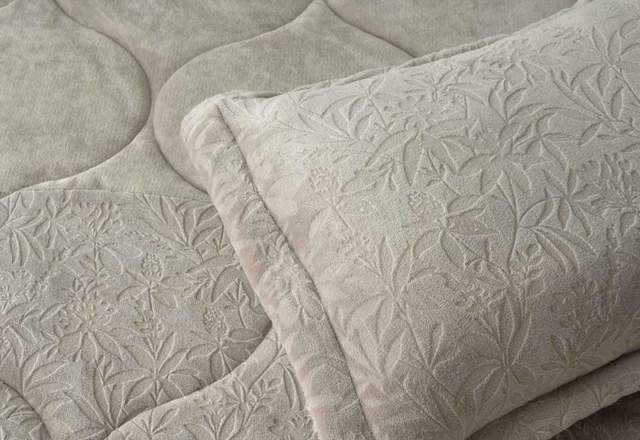 Edredón Conforter Sedalina+Sherpa CLARA VIDAL Berlioz beige 650 gr.