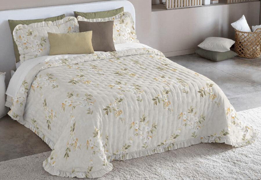 Colcha Bouti Comforter Invierno FUNDECO Anai beige