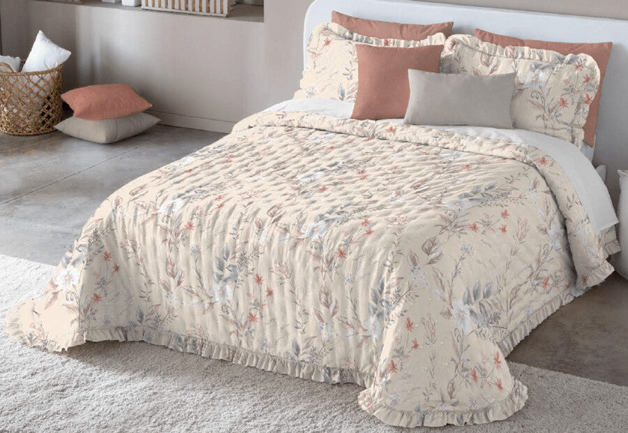 Colcha Bouti Comforter Invierno FUNDECO Daliana nude