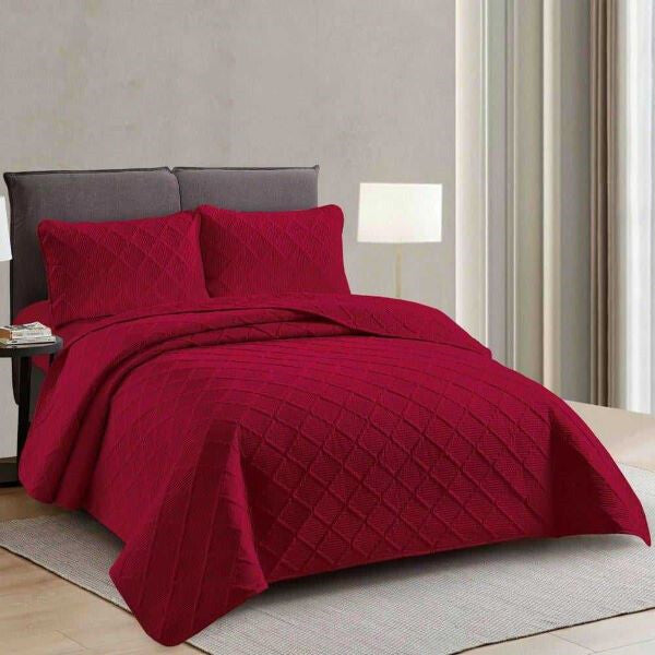 Red quilt