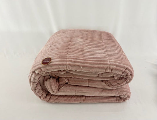 Edredón Sherpa color rosa MIX de  Ankelí