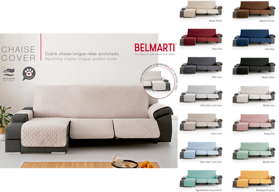 Funda Chaise Longue Acolchada Belmarti RELAX Couch Cover