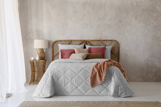 Edredón conforter Caroline color Gris marca ANTILO