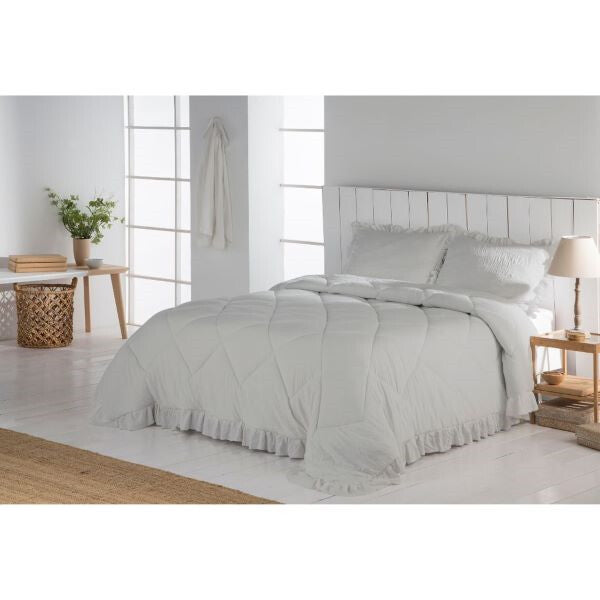 Comforter Duvet DON ALGODON Lulu Gray