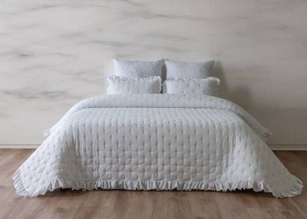 MIRACLE White Milano Comforter Duvet