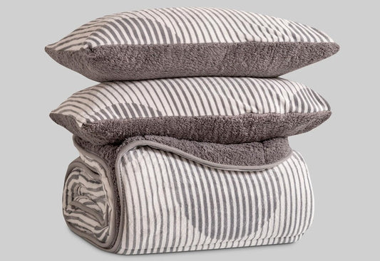 REBAJA 2026 Edredón Conforter Sedalina + Sherpa Liso KARAMELO Sarpei Verner