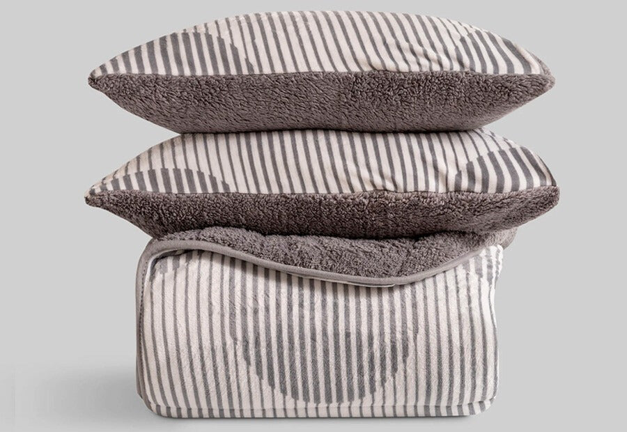 REBAJA 2026 Edredón Conforter Sedalina + Sherpa Liso KARAMELO Sarpei Verner