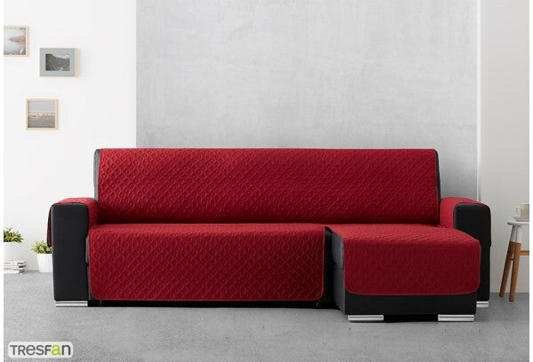 Funda Chaise Longue Acolchada LLARBONA Laia Rojo