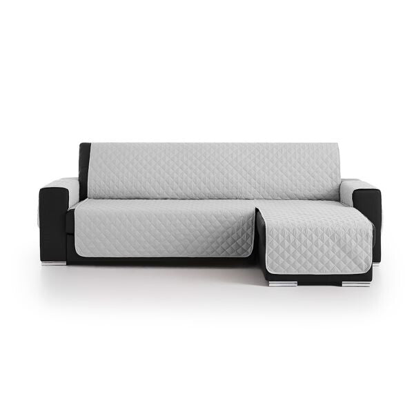 Funda sofá chaise longue acolchado Gris BELMARTI