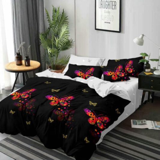 Finet Duvet Cover Butterflies 4 Pieces