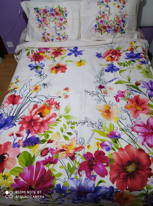 Duvet Cover Field Flowers 4 Pieces